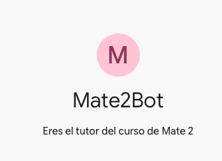 Mate2Bot